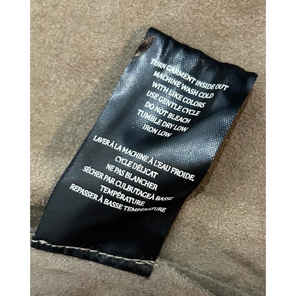 Blank NYC Cloud Nine Waterfall Drape Mt Rushmore Brown Jacket Cardigan Size M - Picture 15 of 16